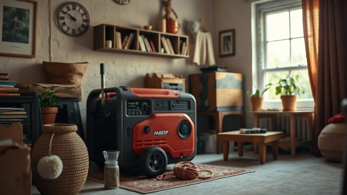 Photo-style image for "DIY Home Energy: Can You Really Cut Bills with a Generator Guide?" showing diy home energy